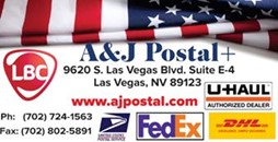 A&J POSTAL+, Las Vegas NV